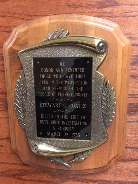 Stewart Coates Plaque