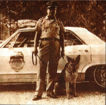 Earl Phillips with dog